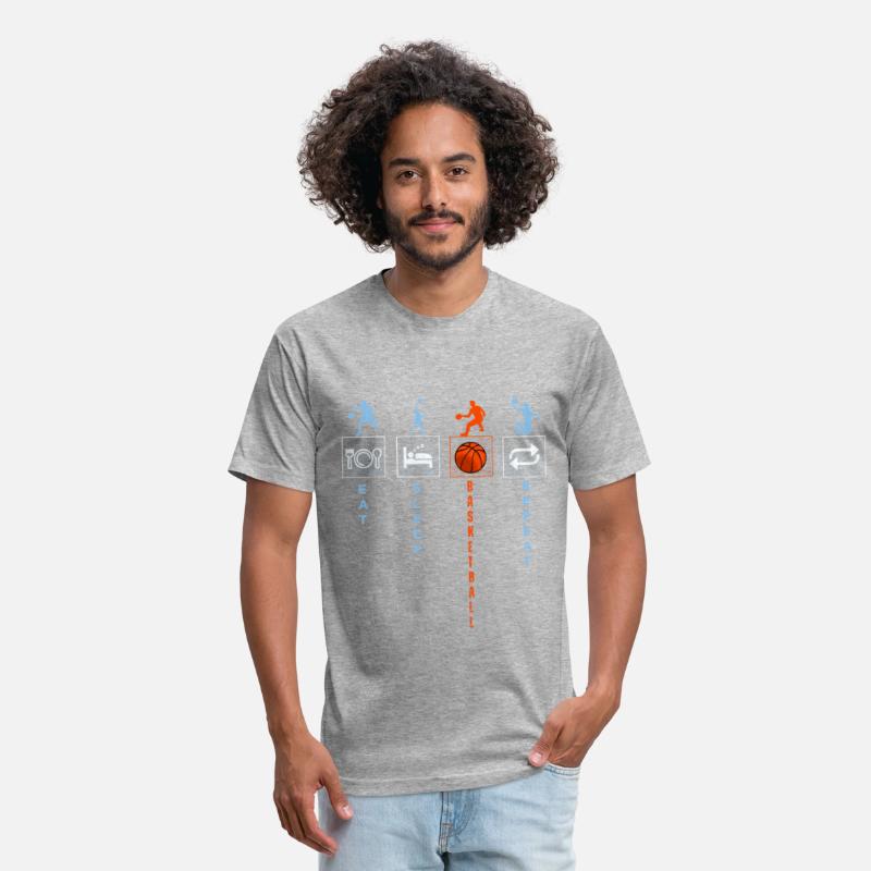 Black Basketball Dark Minimal Sports T-Shirt