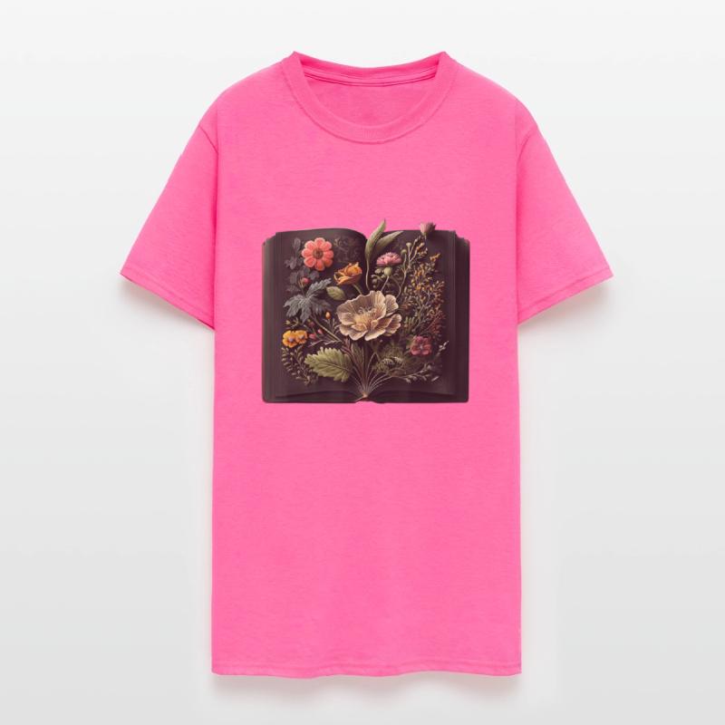 Black Flower Books Read, Wildflower Book, Floral R