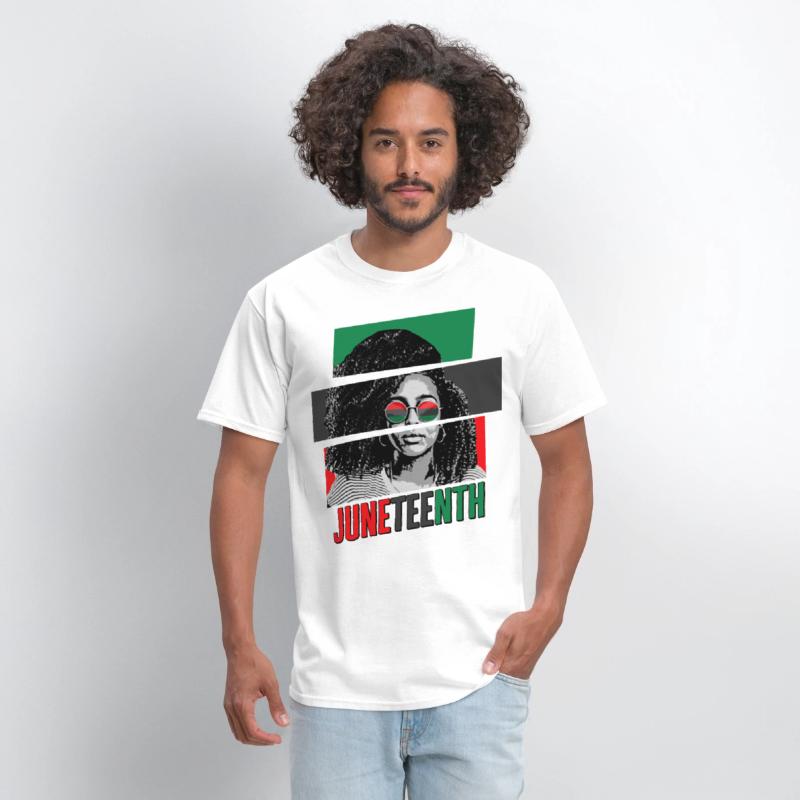 Black Lives Matter Shirt, Juneteenth 3 Tee, Hair