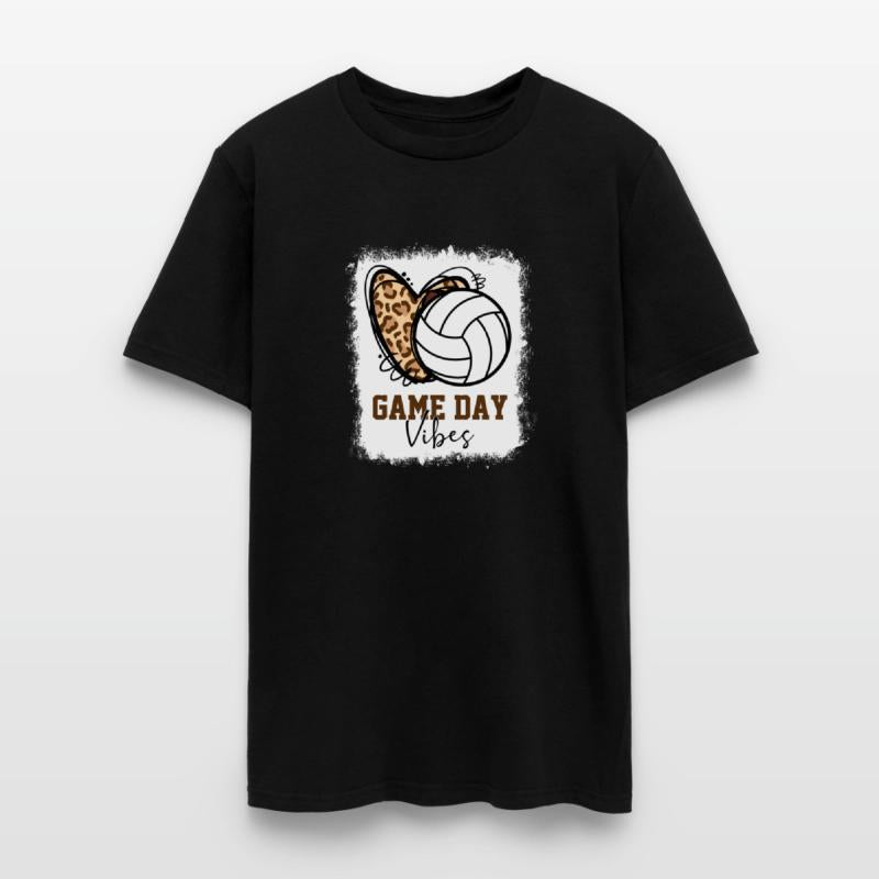 Bleached Volleyball Game Day Vibes Volleyball Mom