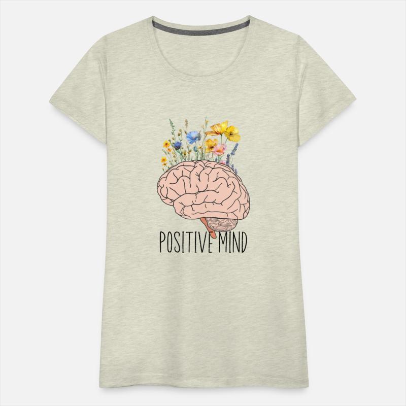 "Blooming Mind - Botanical Brain Art"