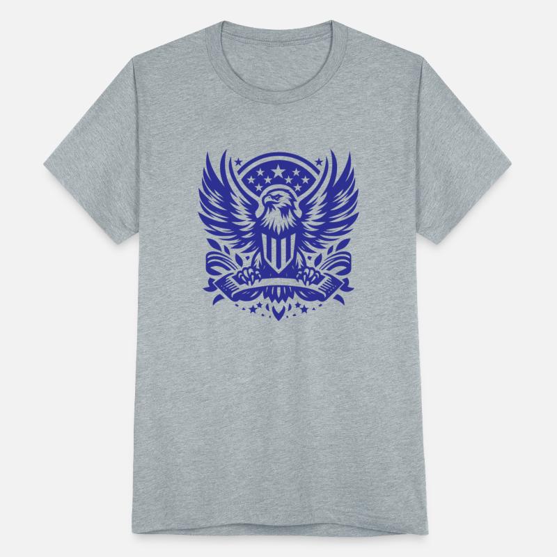 Blue American Bald Eagle