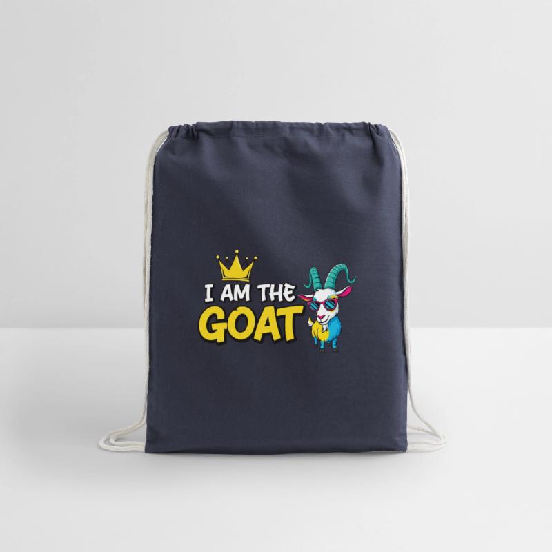 Bold Goat Crown Slogan Design