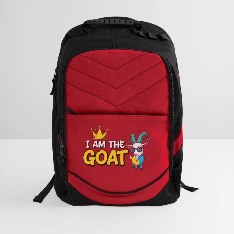 Bold Goat Crown Slogan Design