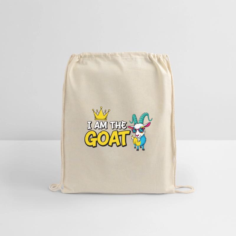 Bold Goat Crown Slogan Design