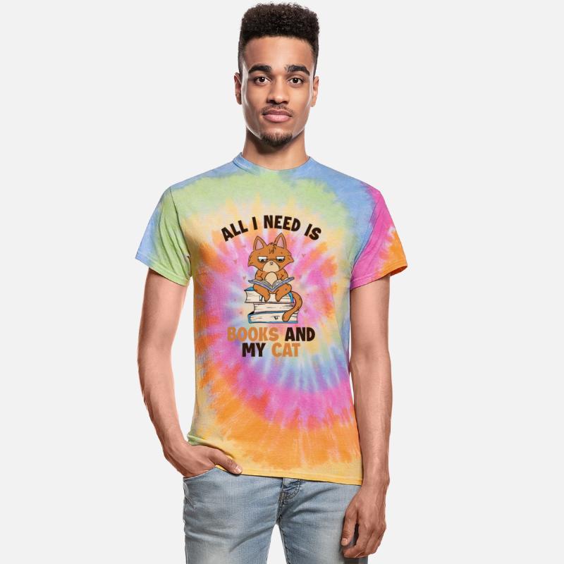 Books and my Cat Cat Daddy Cat Mom Cat Lovers