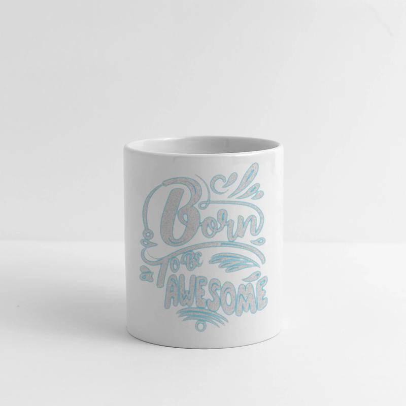 Born to Be Awesome Hand Lettered Design