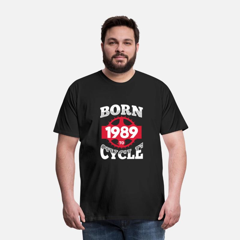 Born To Cycle 1989 Birthday Born In 1989 Bicycle
