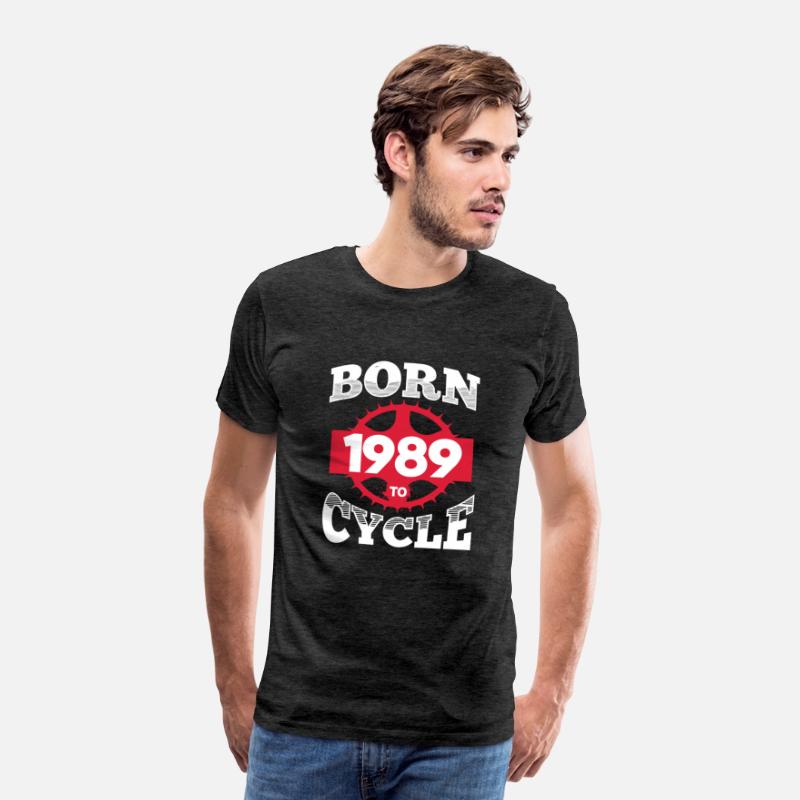 Born To Cycle 1989 Birthday Born In 1989 Bicycle