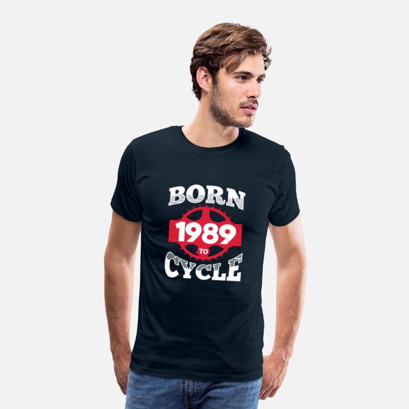Born To Cycle 1989 Birthday Born In 1989 Bicycle