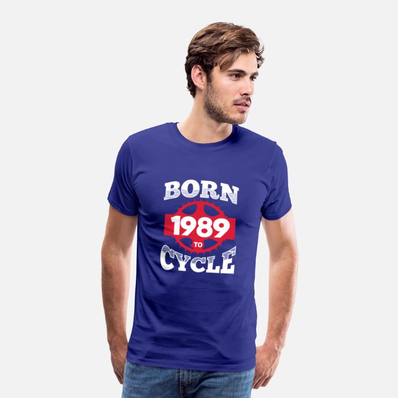 Born To Cycle 1989 Birthday Born In 1989 Bicycle