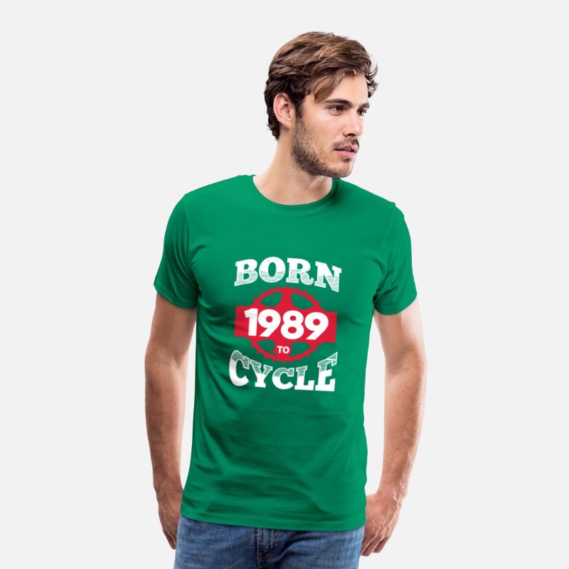 Born To Cycle 1989 Birthday Born In 1989 Bicycle