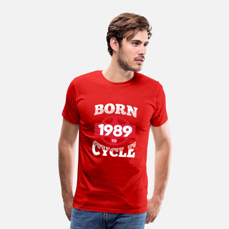 Born To Cycle 1989 Birthday Born In 1989 Bicycle