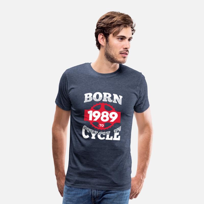 Born To Cycle 1989 Birthday Born In 1989 Bicycle