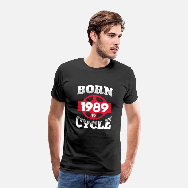 Born To Cycle 1989 Birthday Born In 1989 Bicycle