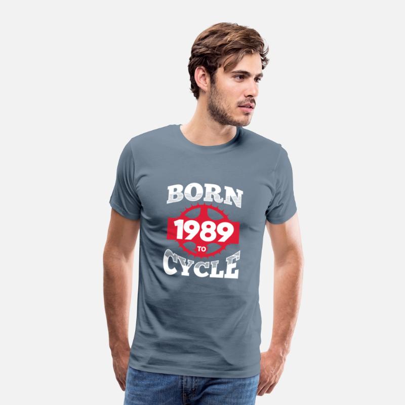 Born To Cycle 1989 Birthday Born In 1989 Bicycle
