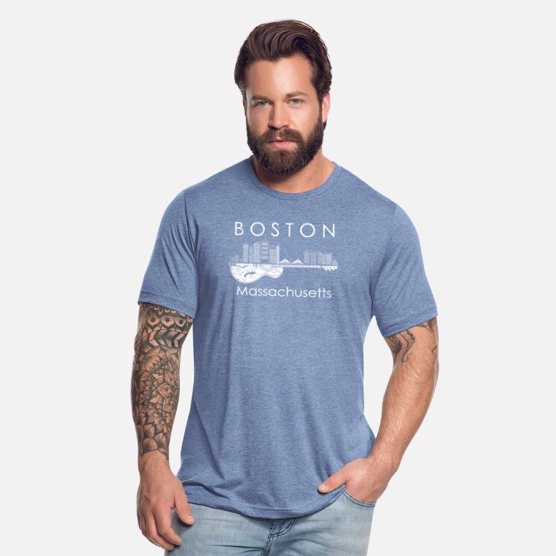 Boston Souvenir Men Massachusetts Gift Skyline