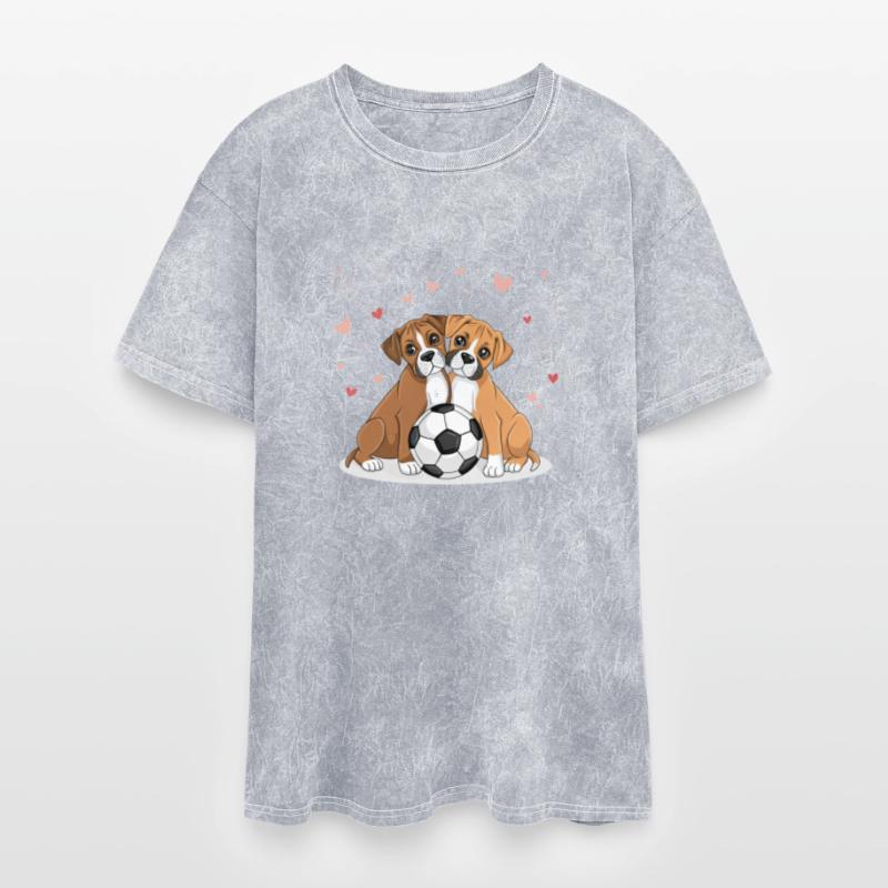 Boxers with soccer ball for Valentine's Day