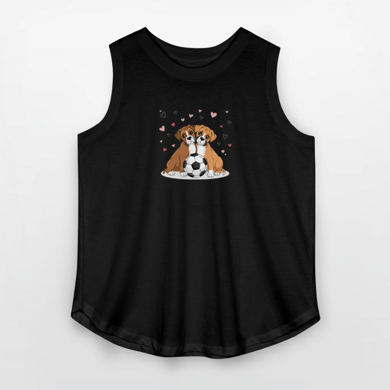 Boxers with soccer ball for Valentine's Day