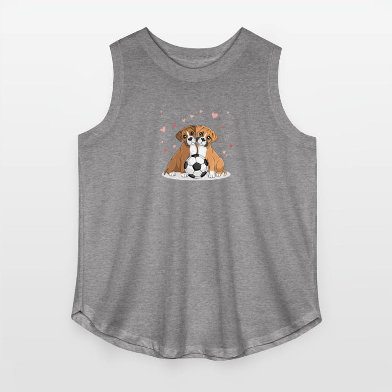 Boxers with soccer ball for Valentine's Day