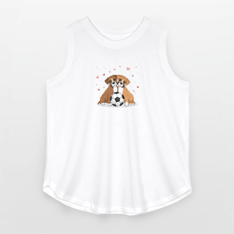 Boxers with soccer ball for Valentine's Day