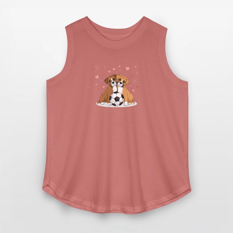 Boxers with soccer ball for Valentine's Day