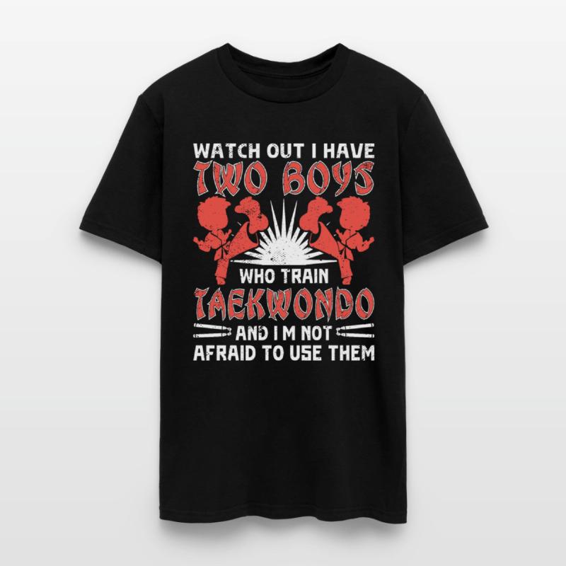 boys who train taekwondo