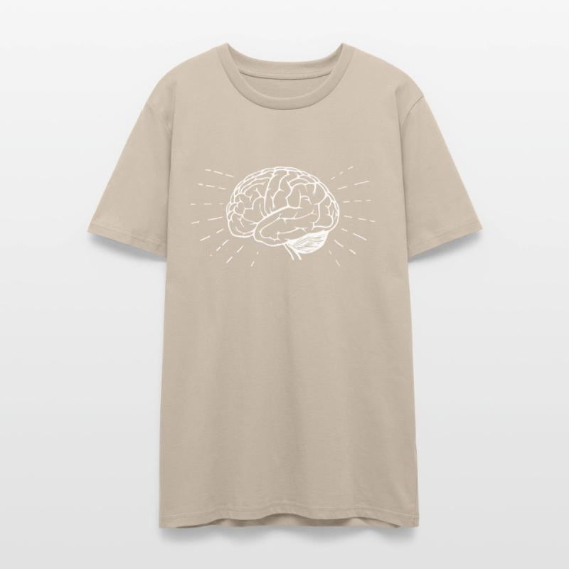 Brains Brain Idea Think Thinking white