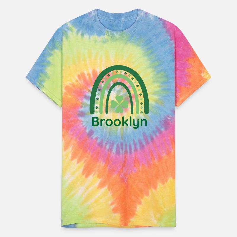 Brooklyn Clover Charm Boho Rainbow
