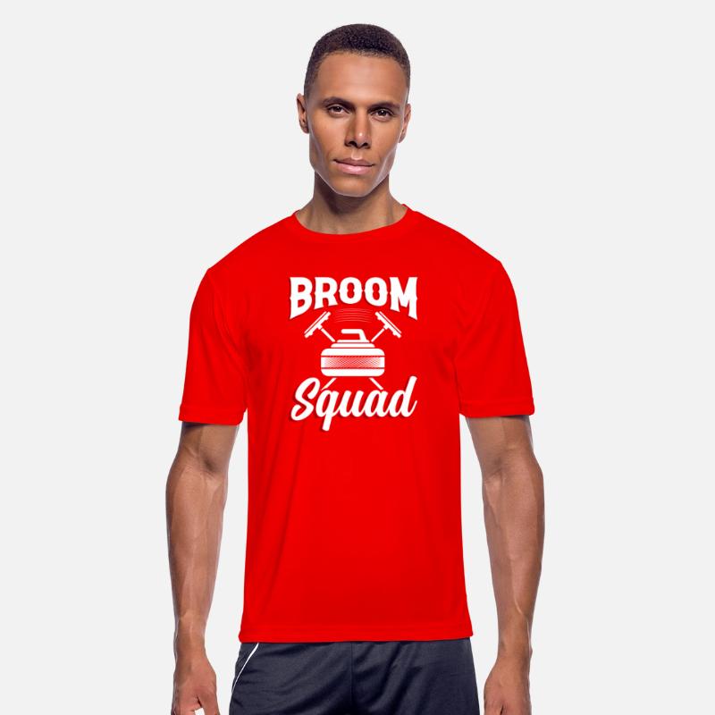 Broom Squad Sweeping Curler Ice Sport