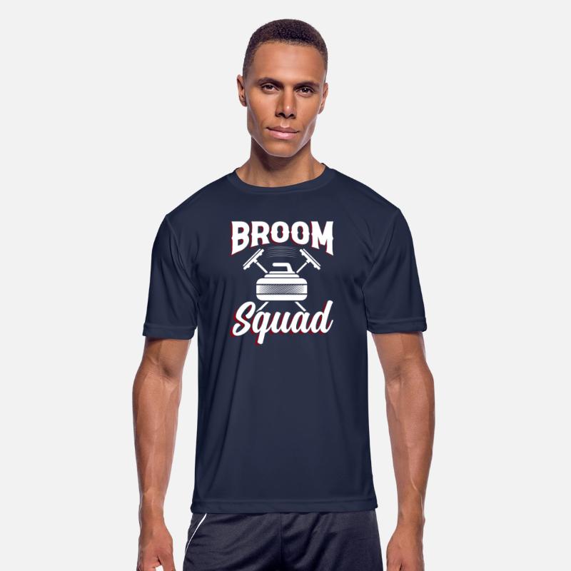 Broom Squad Sweeping Curler Ice Sport