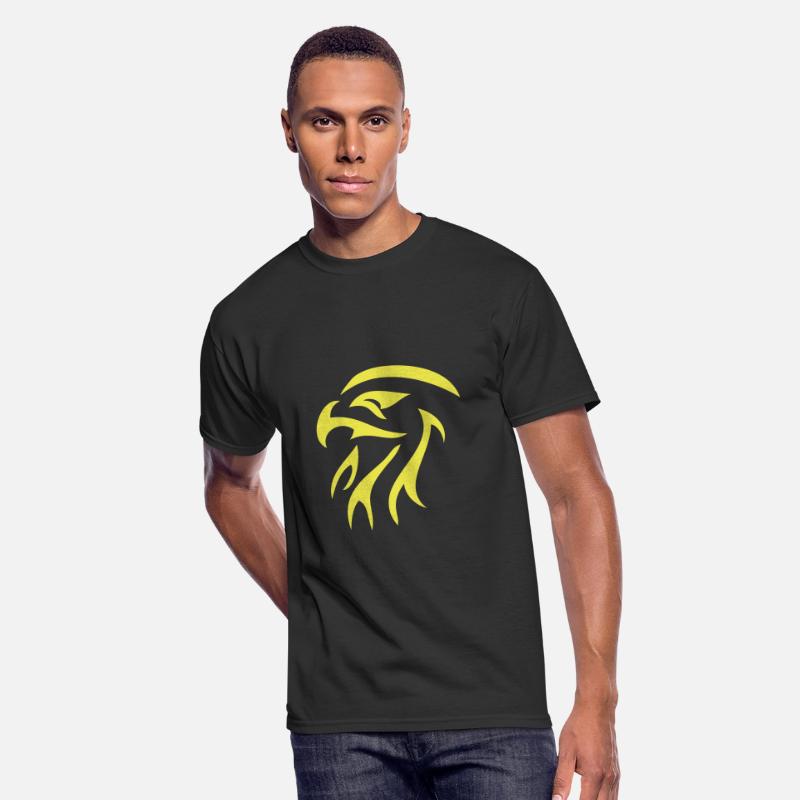 Burning eagle head adjustable vector three colors
