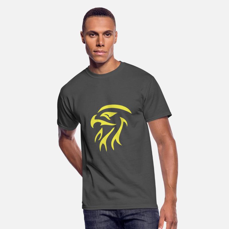 Burning eagle head adjustable vector three colors