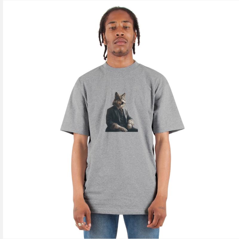 Business Wolf Ready for Success