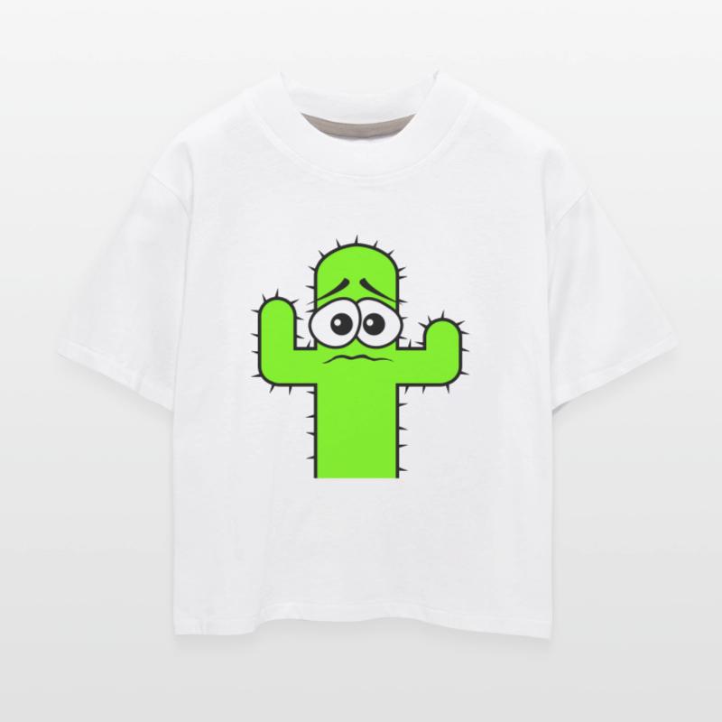 Cactus Face Fear Sad Eyes Desert Funny Cacti Fun