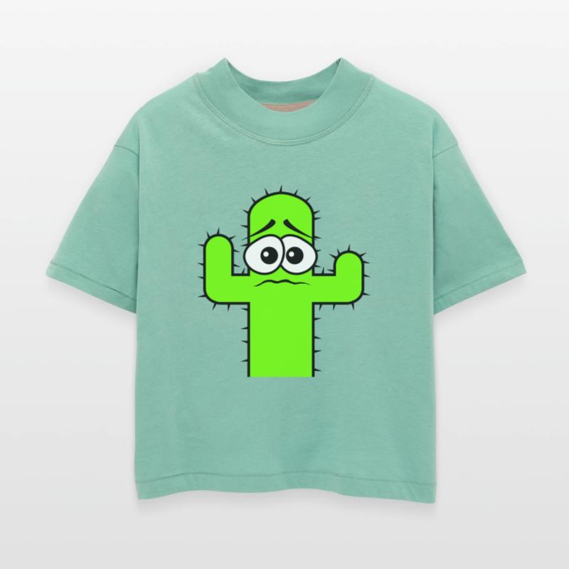 Cactus Face Fear Sad Eyes Desert Funny Cacti Fun