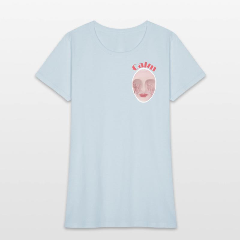 calm sad face (woman)