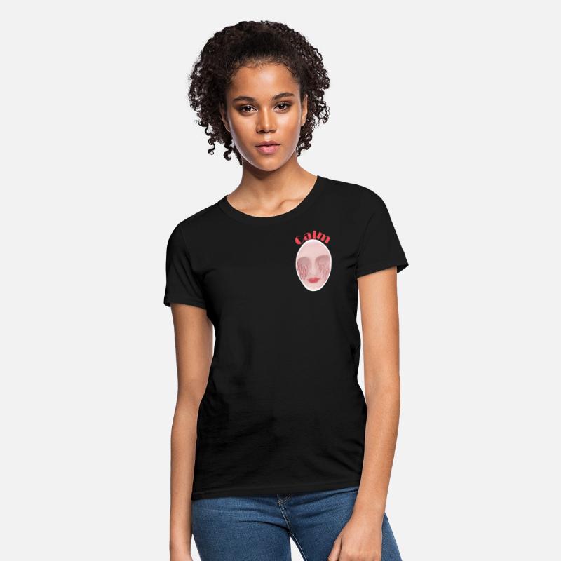 calm sad face (woman)