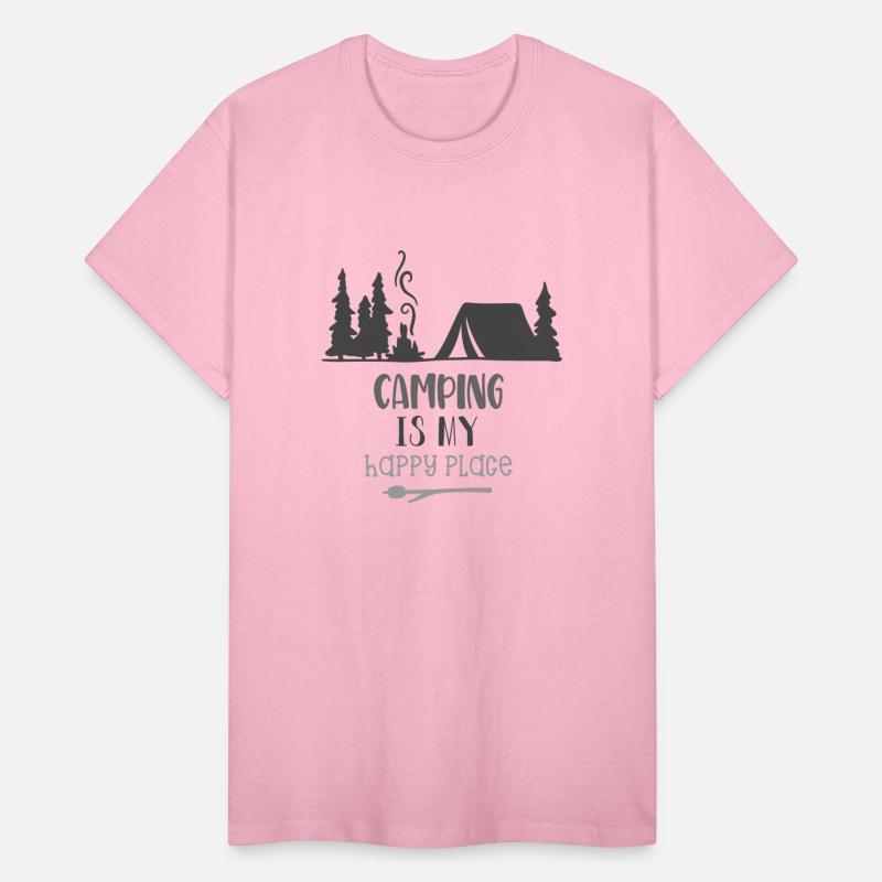 Camping Is My Happy Place Camping Outdoors Hiking