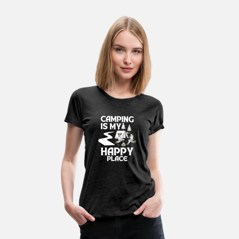 Camping Is My Happy Place TShirt