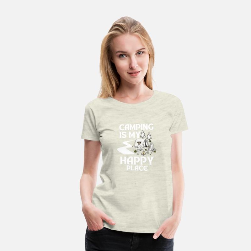 Camping Is My Happy Place TShirt