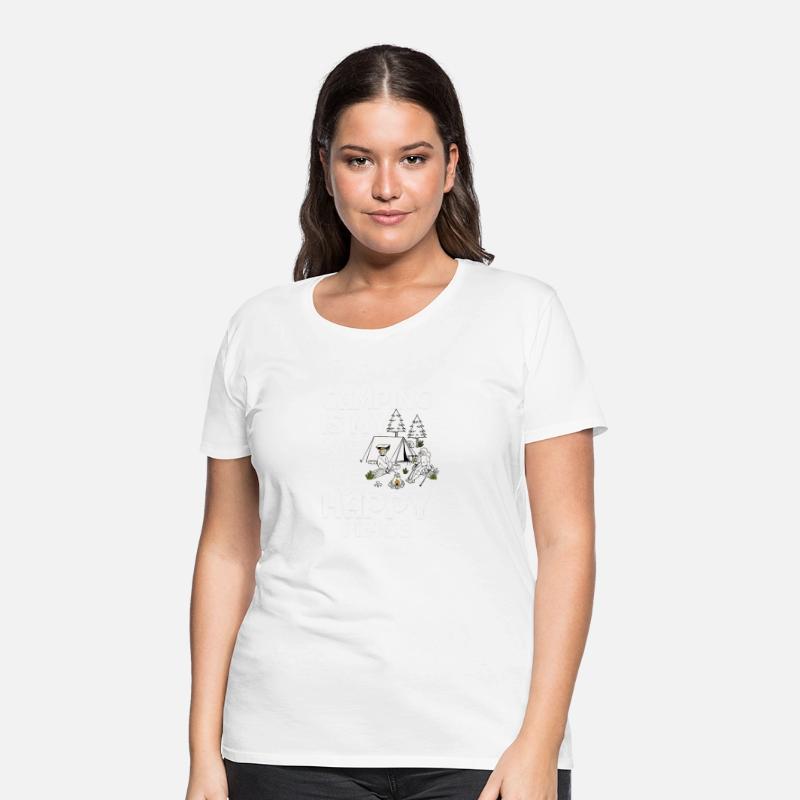 Camping Is My Happy Place TShirt