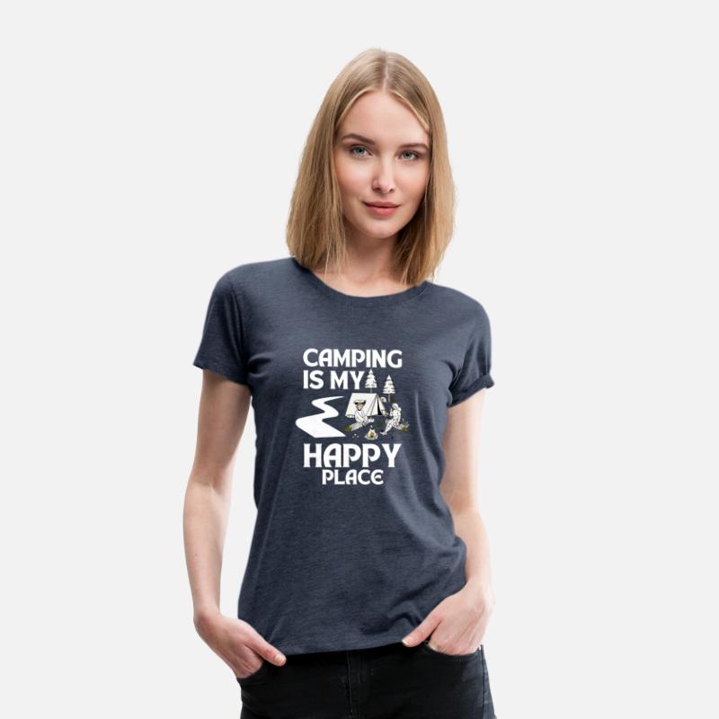 Camping Is My Happy Place TShirt