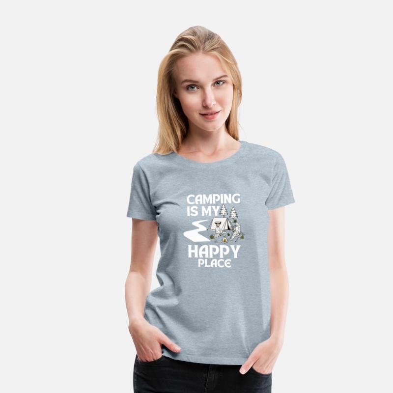 Camping Is My Happy Place TShirt