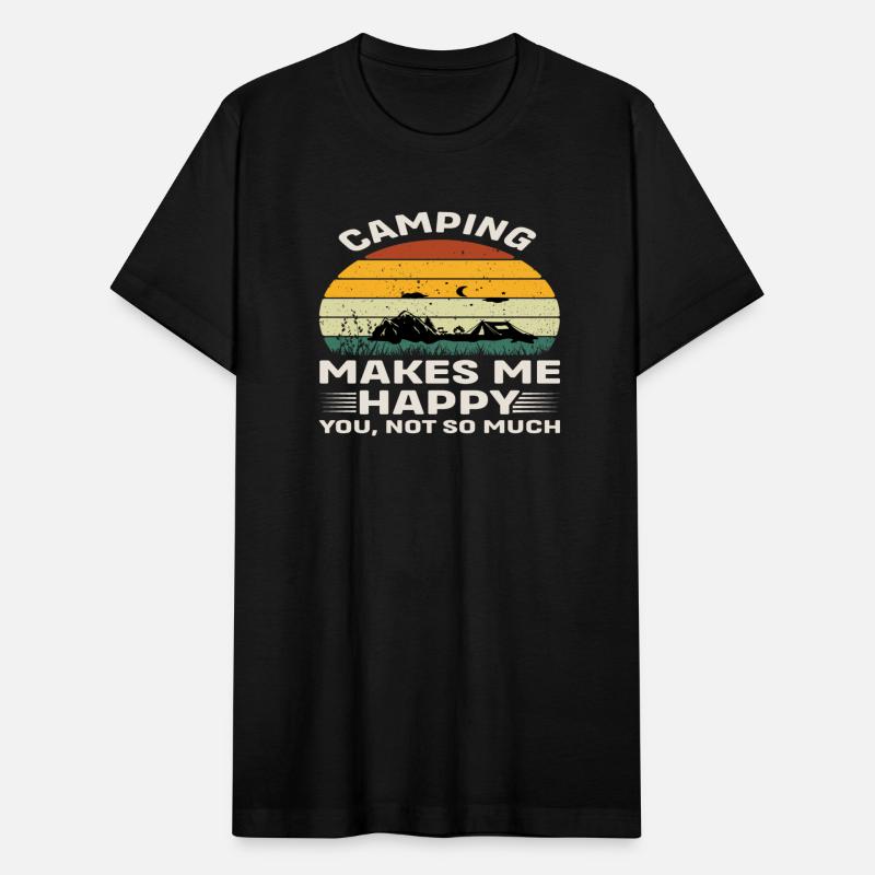 Camping make me Happy