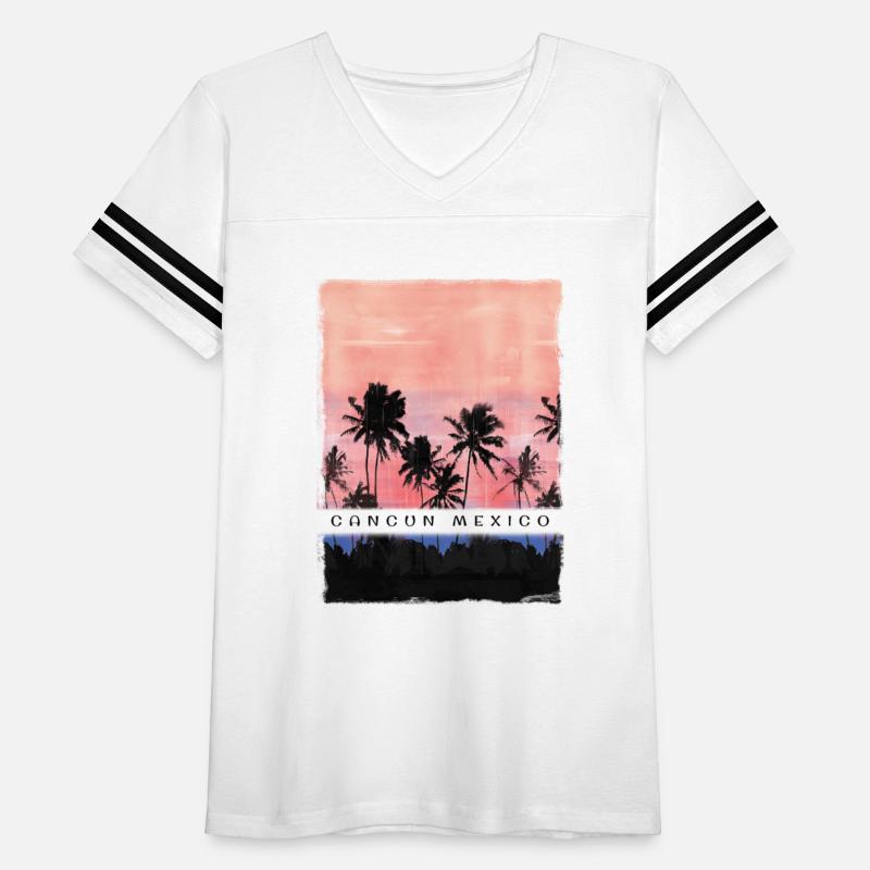 Cancun Mexico Vacation Souvenir Beach Palm Tree