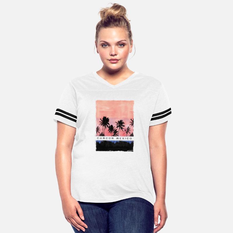 Cancun Mexico Vacation Souvenir Beach Palm Tree