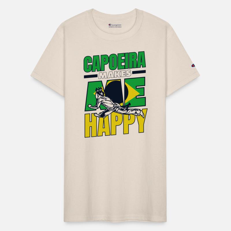 Capoeira Makes Me Happy Capoeirista Ginga Dance