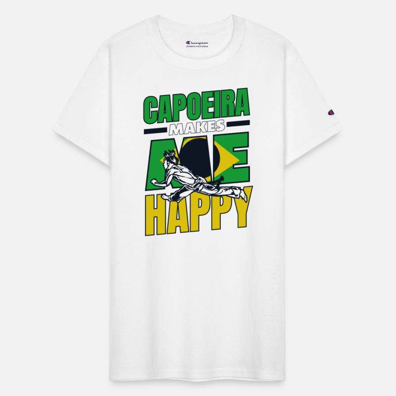 Capoeira Makes Me Happy Capoeirista Ginga Dance
