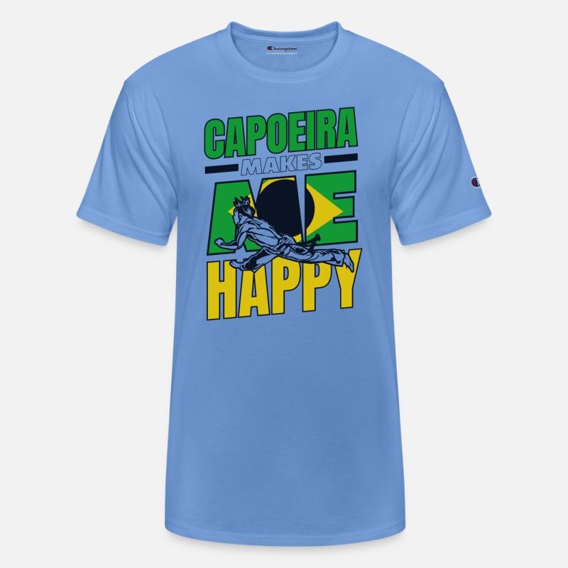 Capoeira Makes Me Happy Capoeirista Ginga Dance